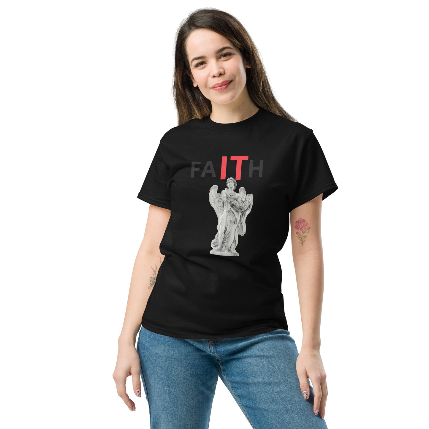 Unisex classic tee, Faith It